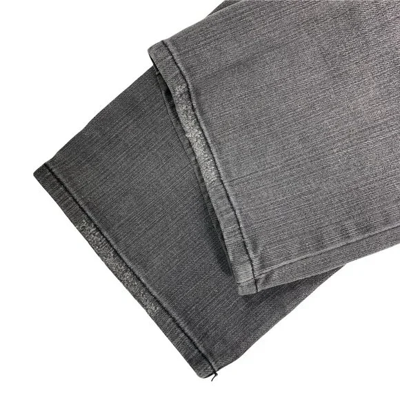 Delia's 1 / 2 Morgan Jeans Distress Slim Skinny Gray Juniors - Picture 5 of 6